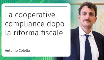 La Cooperative Compliance Dopo La Riforma Fiscale